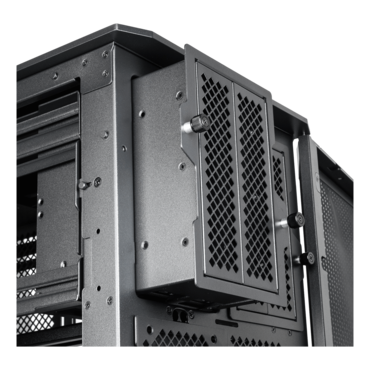 ALTA D1, No PSU, E-ATX, Black, Full Tower Case