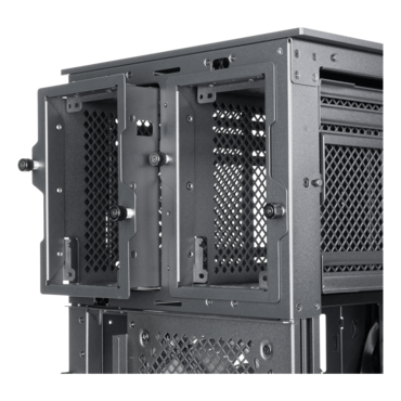 ALTA D1, No PSU, E-ATX, Black, Full Tower Case