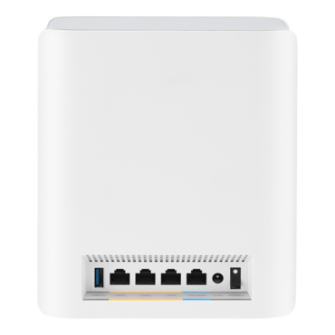 ZenWiFi BT6(W-3-PK), IEEE 802.11be, Tri-Band 2.4GHz / 5GHz / 6GHz, 688 / 2882 / 5762 Mbps, 3xRJ45, 1x USB 3.0, Wireless Mesh System - TAA Compliant