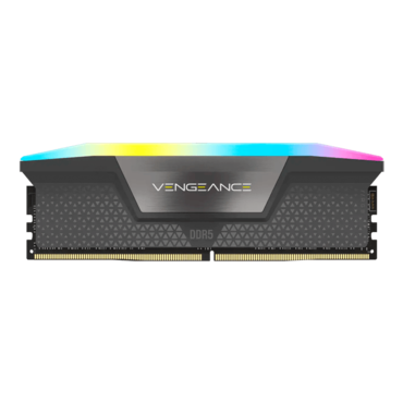16GB VENGEANCE® RGB DDR5 5600MT/s, Grey, CL40, RGB LED, DIMM Memory