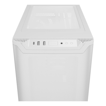 Pure Base 501 Airflow, No PSU, ATX, White, Mid Tower Case