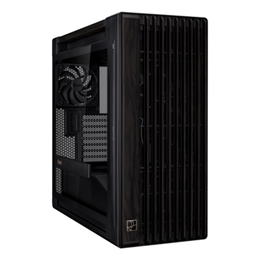 ProArt PA602 Wood, Tempered Glass, No PSU, E-ATX, Black, Mid Tower Case