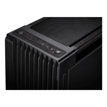 ProArt PA602 Wood, Tempered Glass, No PSU, E-ATX, Black, Mid Tower Case