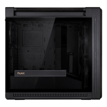 ProArt PA602 Wood, Tempered Glass, No PSU, E-ATX, Black, Mid Tower Case
