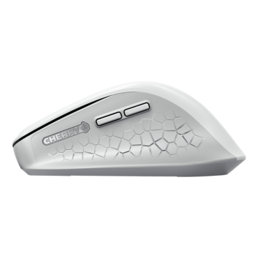STREAM MOUSE COMFORT, 4000-dpi, Wireless, White, Laser Ergonomic Mouse