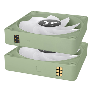 CT140 EX Reverse ARGB Matcha Green 3 x 140mm, ARGB LEDs, 1800 RPM, 94.95 CFM, 32.8 dBA, Cooling Fans