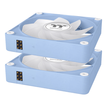 CT140 EX Reverse ARGB Hydrangea Blue 3 x 140mm, ARGB LEDs, 1800 RPM, 94.95 CFM, 32.8 dBA, Cooling Fans