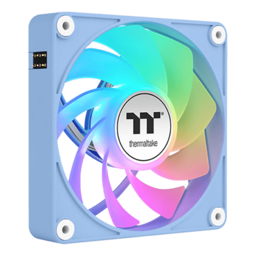 CT140 EX Reverse ARGB Hydrangea Blue 3 x 140mm, ARGB LEDs, 1800 RPM, 94.95 CFM, 32.8 dBA, Cooling Fans