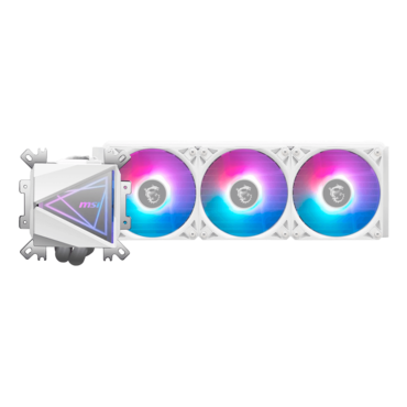 MAG CORELIQUID I360, White, 360mm Radiator, Liquid Cooling System