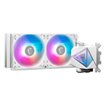 MAG CORELIQUID I240, White, 240mm Radiator, Liquid Cooling System