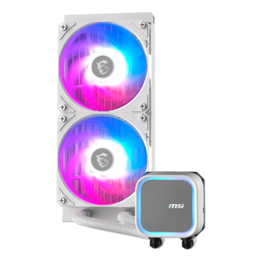 MAG CORELIQUID A13 240, White, 240mm Radiator, Liquid Cooling System