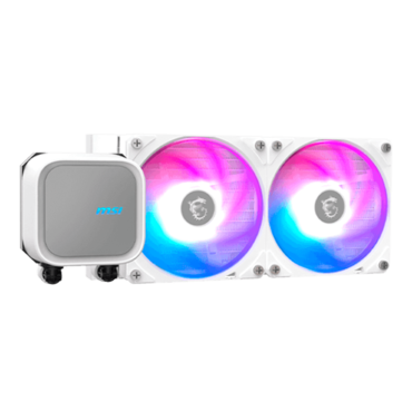 MAG CORELIQUID A13 240, White, 240mm Radiator, Liquid Cooling System