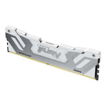 48GB (2 x 24GB) FURY™ Renegade DDR5 8400MT/s, CL40, White/Silver, CUDIMM Memory