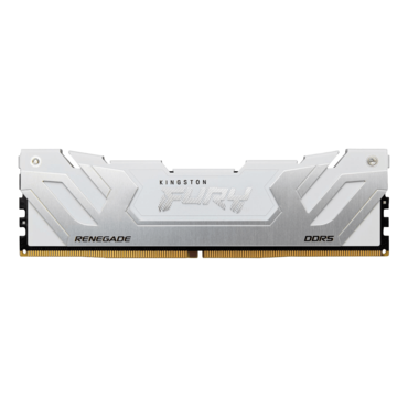 24GB FURY™ Renegade DDR5 8400MT/s, CL40, White/Silver, CUDIMM Memory