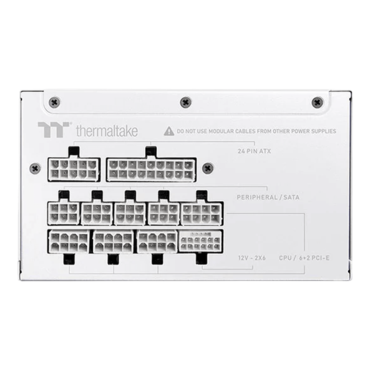 Toughpower GT Snow, 80 PLUS Gold 850W, Fully Modular, ATX Power Supply