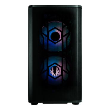NOVA MESH M ARGB, Tempered Glass, No PSU, microATX, Black, Mini Tower Case