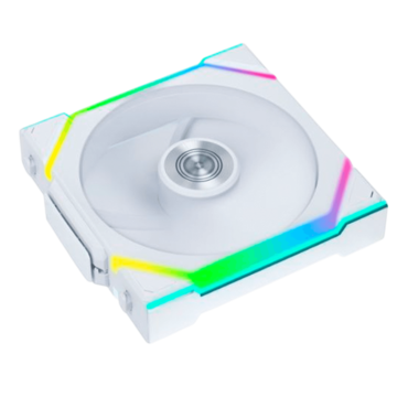 UNI FAN SL Wireless 120 Reverse Blade 120mm, White, ARGB LEDs, 2000 RPM, 69.50 CFM, 31 dBA, Cooling Fan