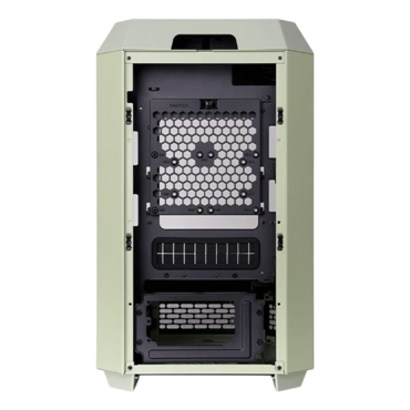 The Tower 250, Tempered Glass, No PSU, Mini-ITX, Matcha Green, Mini Tower Case