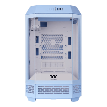 Tower 250, Tempered Glass, No PSU, Mini-ITX, Hydrangea Blue, Mini Tower Case