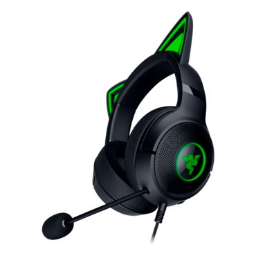 Kraken Kitty V2, Virtual 7.1 Surround Sound, Wired, Black, Gaming Headset