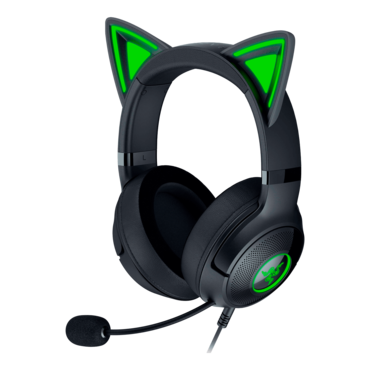 Kraken Kitty V2, Virtual 7.1 Surround Sound, Wired, Black, Gaming Headset