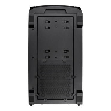 FARA 312X, Tempered Glass, No PSU, microATX, Black, Mini Tower Case