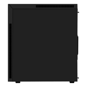 Kublai KL07, No PSU, ATX, Black, Mid Tower Case