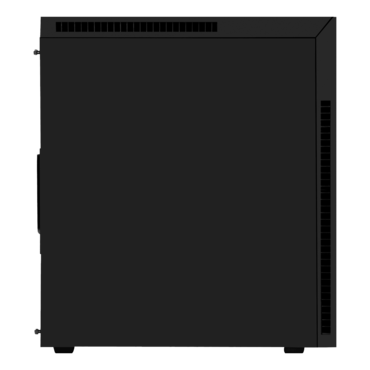 Kublai KL07, No PSU, ATX, Black, Mid Tower Case