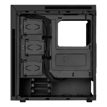 Kublai KL07, No PSU, ATX, Black, Mid Tower Case