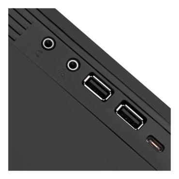 Kublai KL07, No PSU, ATX, Black, Mid Tower Case