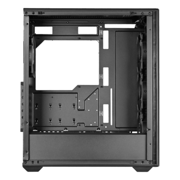 FARA 515XR, Tempered Glass, No PSU, ATX, Black, Mid Tower Case