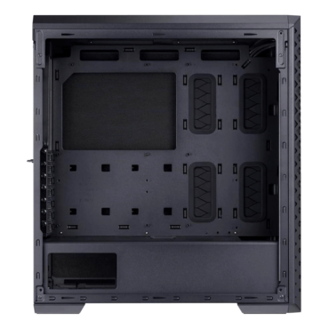 DEFENDER WS L, No PSU, E-ATX, Black, Mid Tower Case