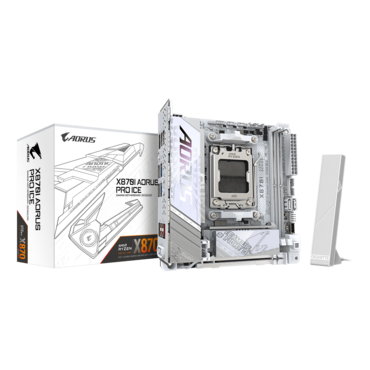 X870I AORUS PRO ICE, AMD X870 Chipset, AM5, Mini-ITX Motherboard