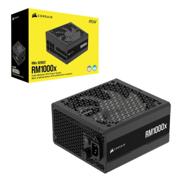 RM1000x (2024), 80 PLUS Gold 1000W, Fully Modular, ATX Power Supply