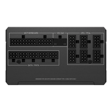 RM1000x (2024), 80 PLUS Gold 1000W, Fully Modular, ATX Power Supply