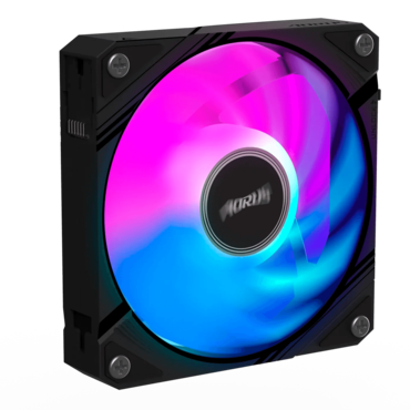 AORUS EZ CHAIN 3 x 120mm, ARGB LEDs, 2000 RPM, 60 CFM, 29 dBA, Cooling Fans