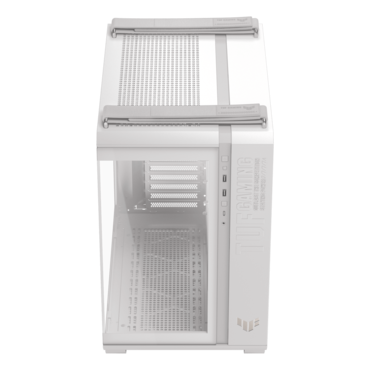 TUF Gaming GT502 Horizon, Tempered Glass, No PSU, ATX, White, Mid Tower Case