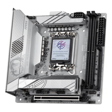 MPG Z890I EDGE TI WIFI, Intel® Z890 Chipset, LGA 1851, 2 x Thunderbolt™ 4, Mini-ITX Motherboard