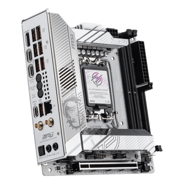 MPG Z890I EDGE TI WIFI, Intel® Z890 Chipset, LGA 1851, 2 x Thunderbolt™ 4, Mini-ITX Motherboard