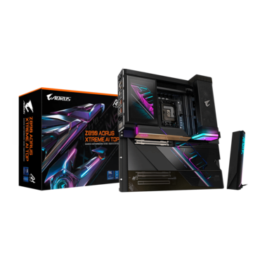 Z890 AORUS XTREME AI TOP, Intel® Z890 Chipset, LGA 1851, 2 x Thunderbolt™ 5, E-ATX Motherboard