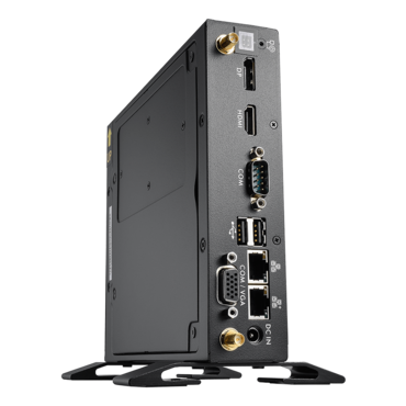 XPC Slim DS50U, Intel® Celeron® 7305, 2x DDR5 SO-DIMM, 2x M.2, 1x 2.5" HDD/SSD, Fanless PC Barebone