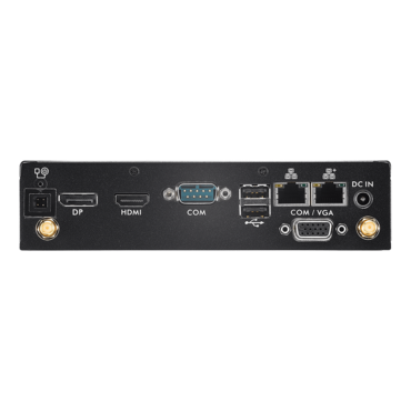 XPC Slim DS50U, Intel® Celeron® 7305, 2x DDR5 SO-DIMM, 2x M.2, 1x 2.5" HDD/SSD, Fanless PC Barebone