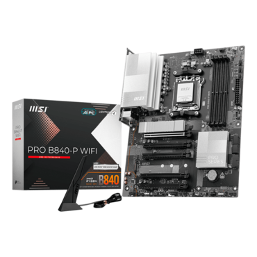 PRO B840-P WIFI, AMD B840 Chipset, AM5, ATX Motherboard