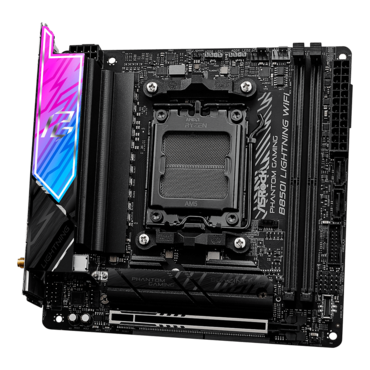 B850I Lightning WiFi, AMD B850 Chipset, AM5, Mini-ITX Motherboard