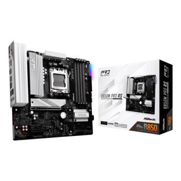 B850M Pro RS, AMD B850 Chipset, AM5, microATX Motherboard