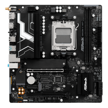 B850M-X WiFi, AMD B850 Chipset, AM5, microATX Motherboard