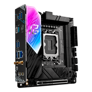 B860I Lightning WiFi, Intel® B860 Chipset, LGA 1851, Thunderbolt™ 4, Mini-ITX Motherboard