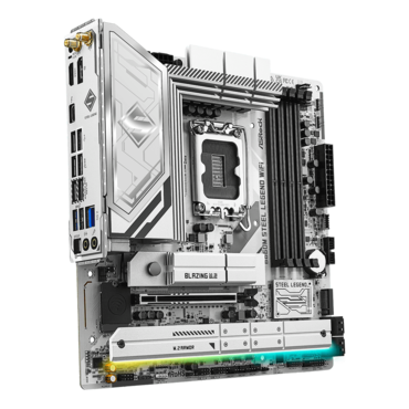 B860M Steel Legend WiFi, Intel® B860 Chipset, LGA 1851, Thunderbolt™ 4, microATX Motherboard