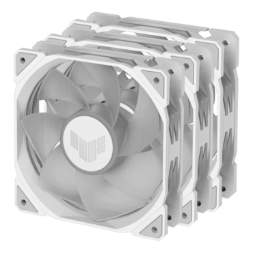 TUF Gaming TR120 ARGB Reverse 3 x 120mm, White, ARGB LEDs, 2000 RPM, 76.3 CFM, 29 dBA, Cooling Fans