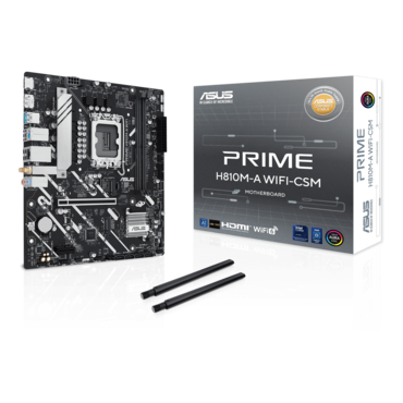 PRIME H810M-A WIFI-CSM, Intel® H810 Chipset, LGA 1851, microATX Motherboard